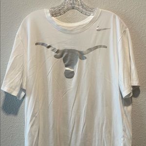 Nike Silver Texas Longhorns Tee